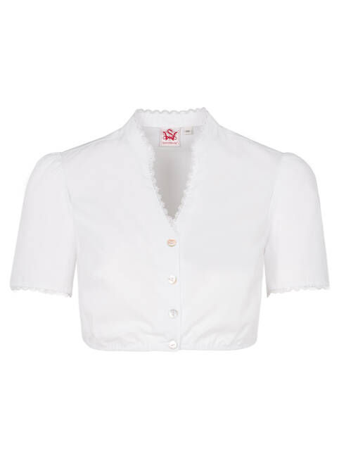Dirndlbluse Geldora Creme