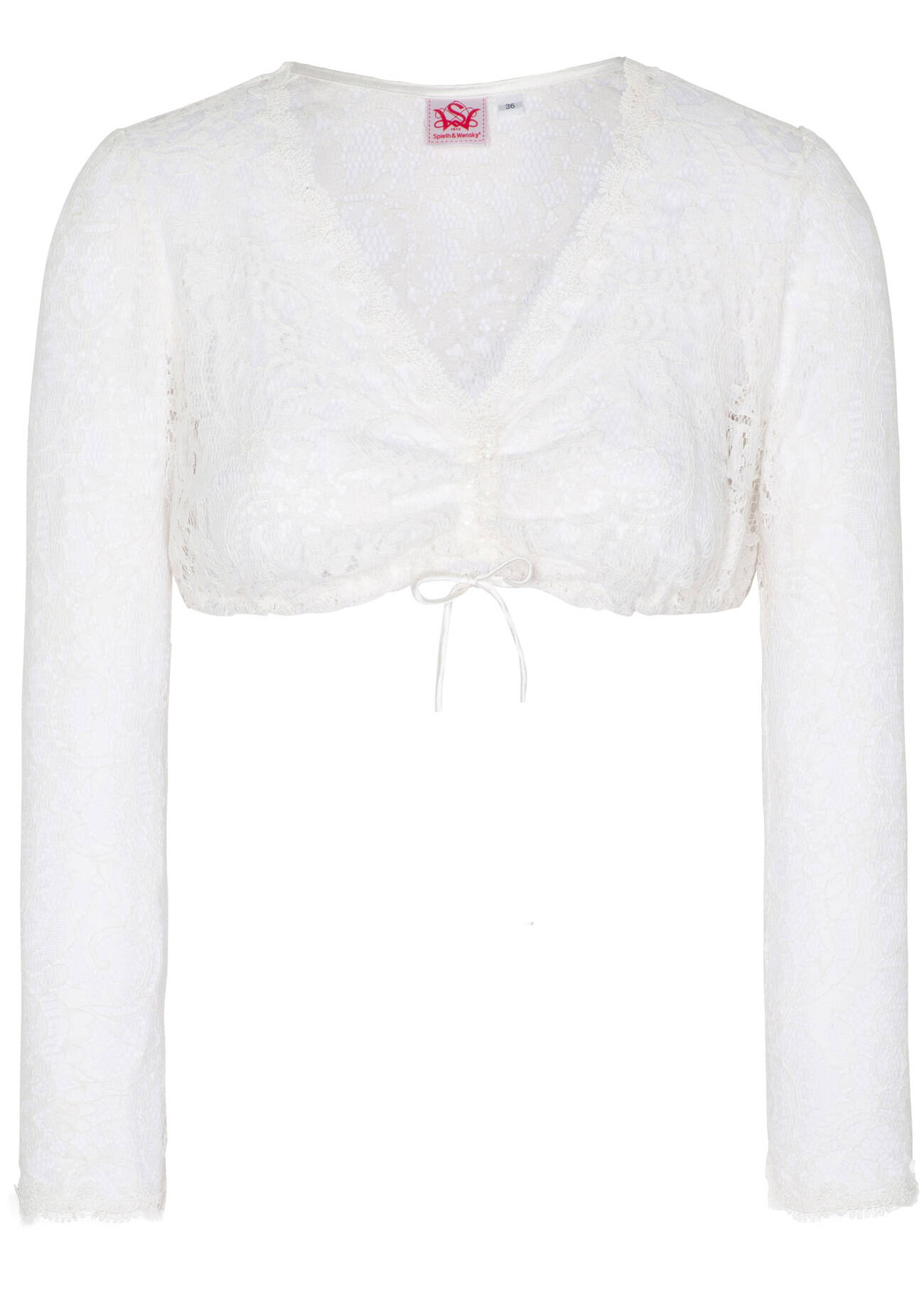 Dirndlbluse Hadia Weiss