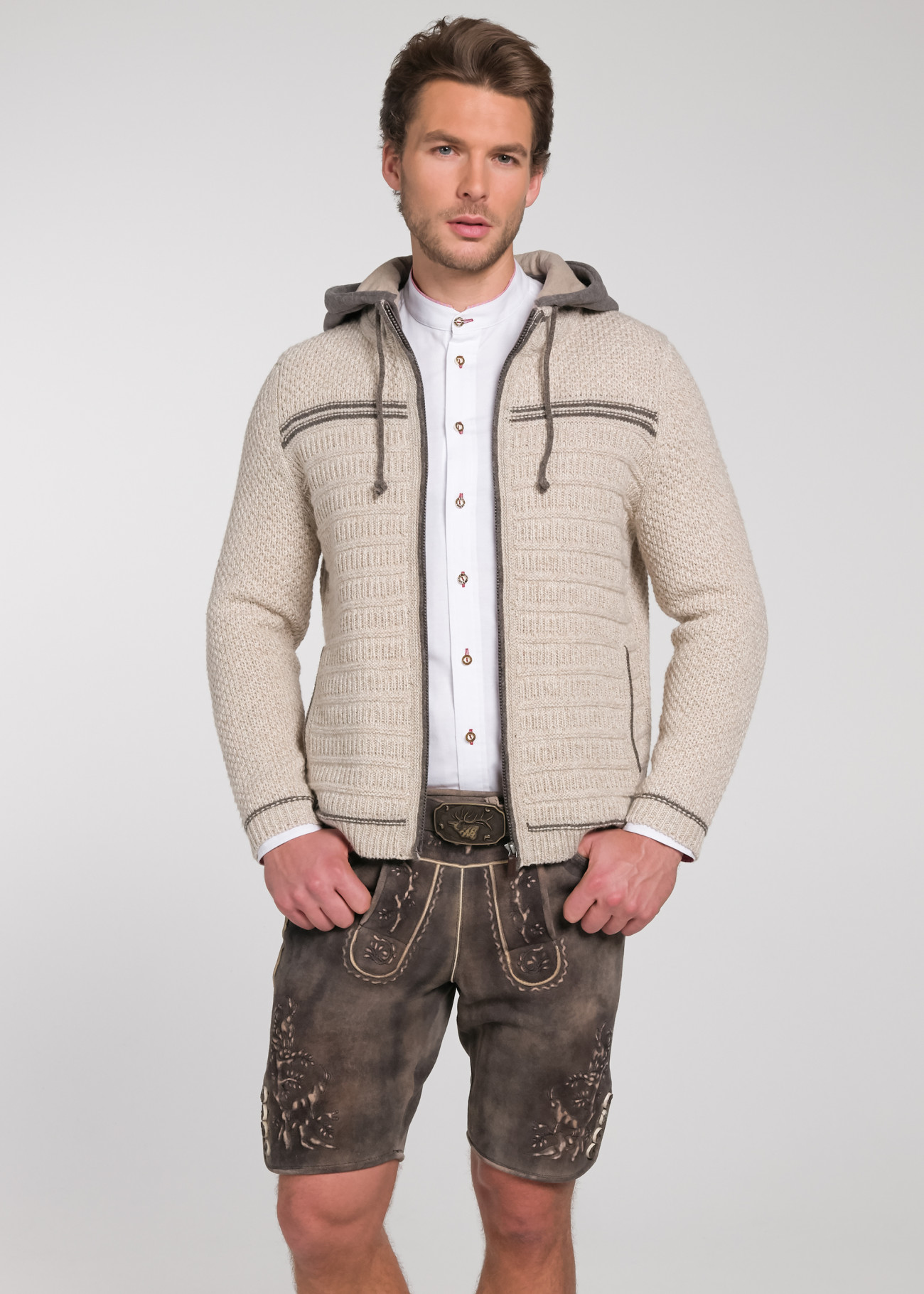 Strickjacke Tomek Natur