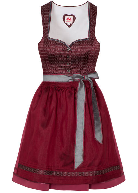 Dirndl Wiga mini rot