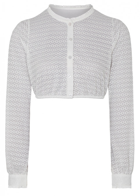 Dirndlbluse Tabora Offweiss