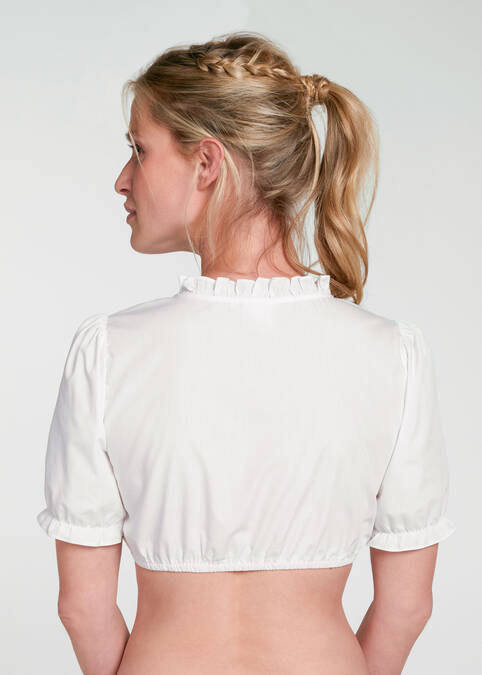 Dirndlbluse Gallen Creme