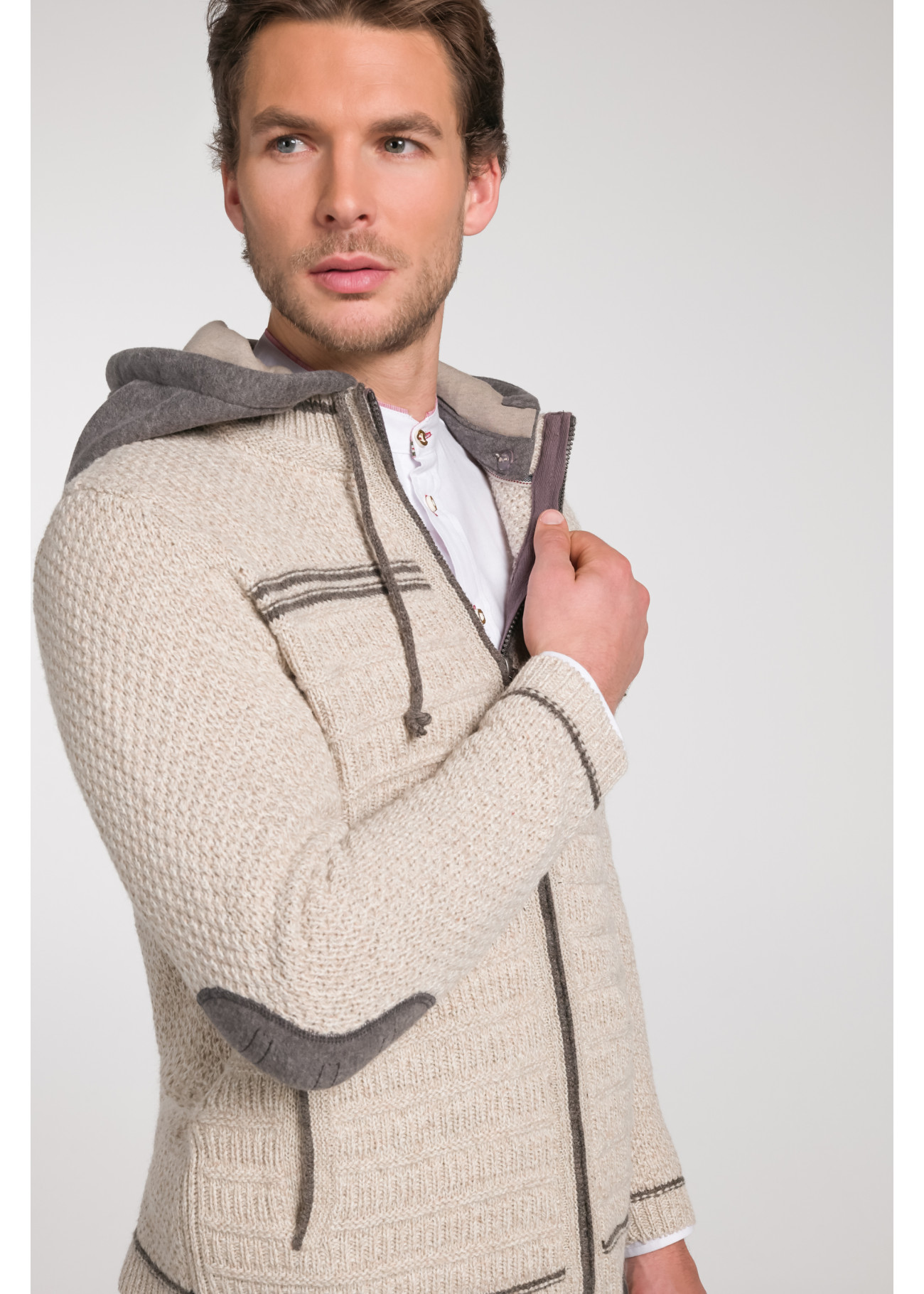 Strickjacke Tomek Natur