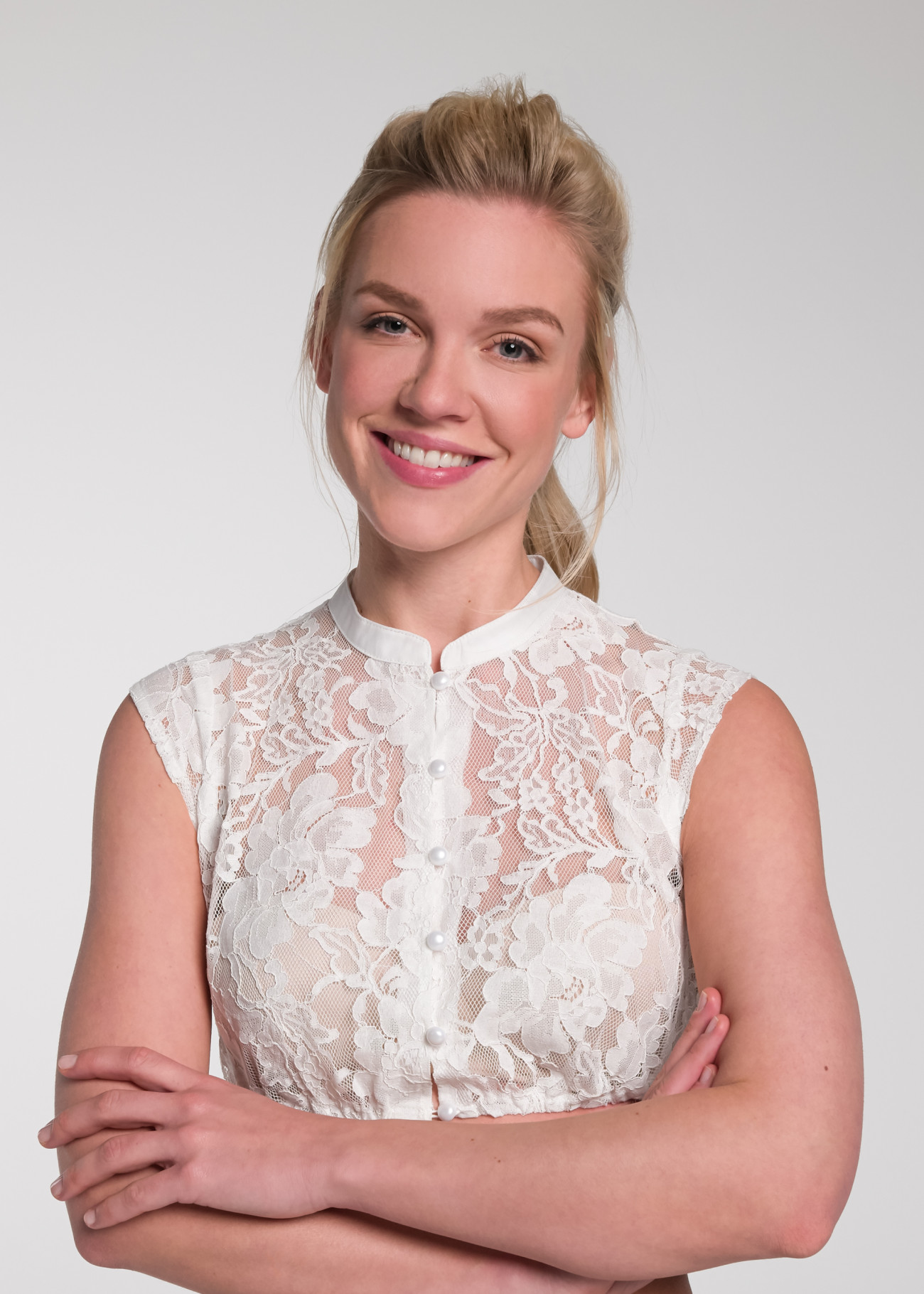 Dirndlbluse Kassandra Creme