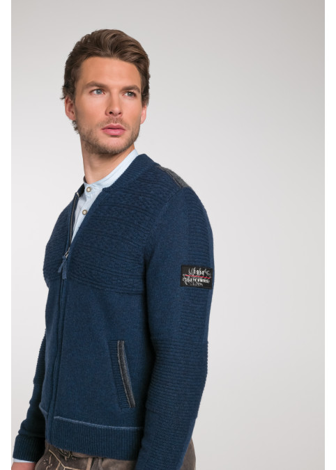 Strickjacke Talheim Blau