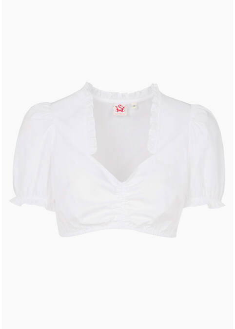 Dirndlbluse Gallen Creme