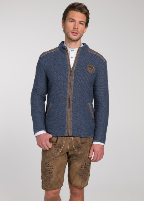 Strickjacke Dakar Jeansblau