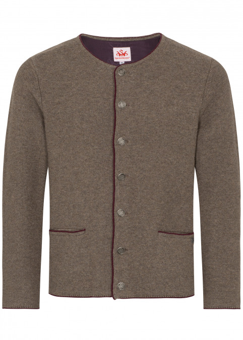 Strickjacke Pocking Nuss