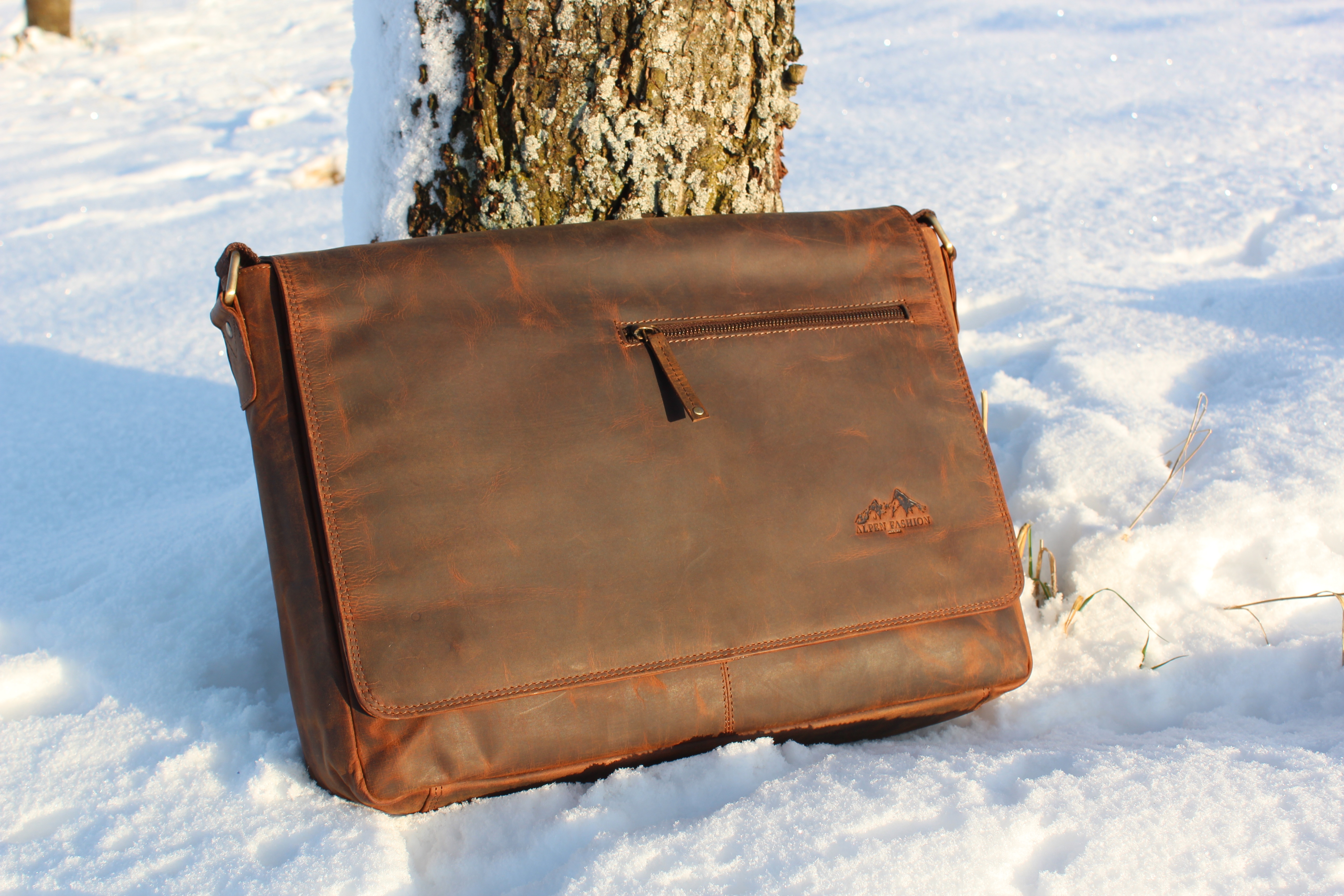 Laptop Tasche Braun